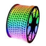 فروش عمده لوازم الکتریکی در لاله زار تهران 87 ریسه شلنگی SMD هفت رنگ RGB