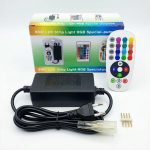 ریموت کنترل تخم مرغی ریسه RGB سوزنی